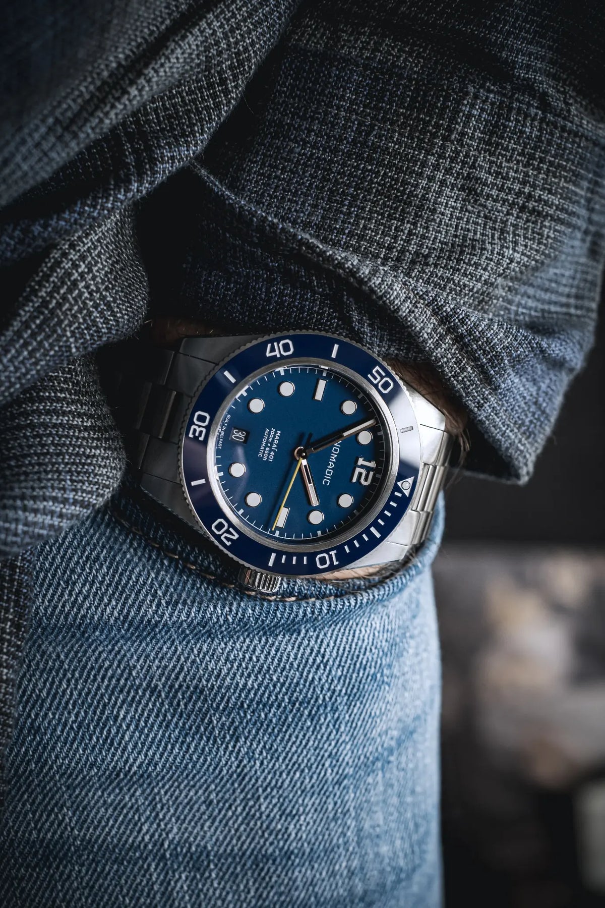 Maraí 401 - Deep Ocean Blue - 40mm Dive Watch (2026 Edition)