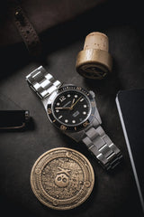 Maraí 401 Compact - Classic Black and Gold - 36mm Dive Watch (2026 Edition)