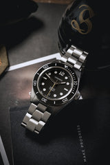 Maraí 401 - Pitch Black - 40mm Dive Watch (2026 Edition)